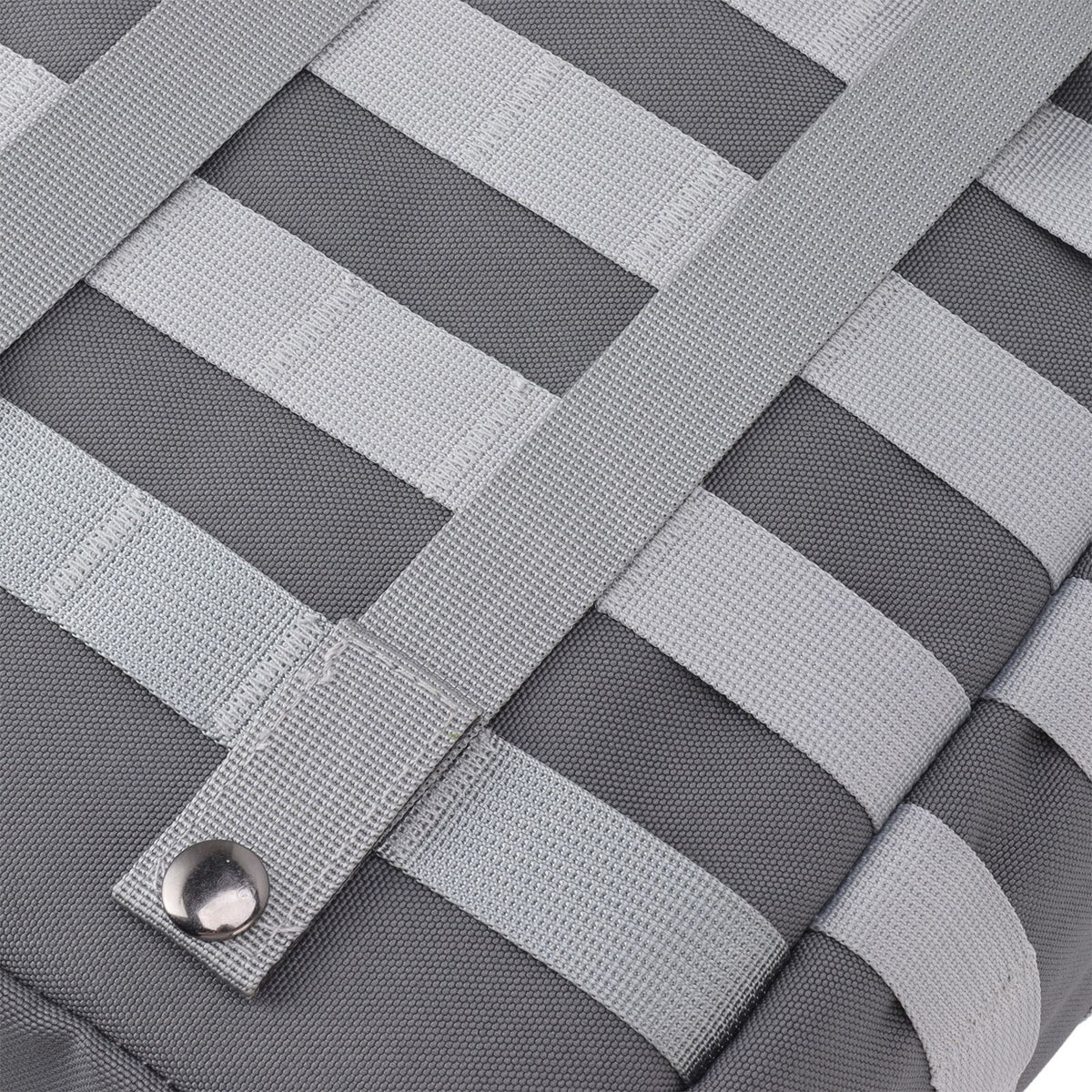 Outdoor Helmet Bag Nylon Waterproof Motorcycle Bike Bicycle Helmet Bag for Camping Hiking Gray