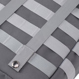 Outdoor Helmet Bag Nylon Waterproof Motorcycle Bike Bicycle Helmet Bag for Camping Hiking Gray