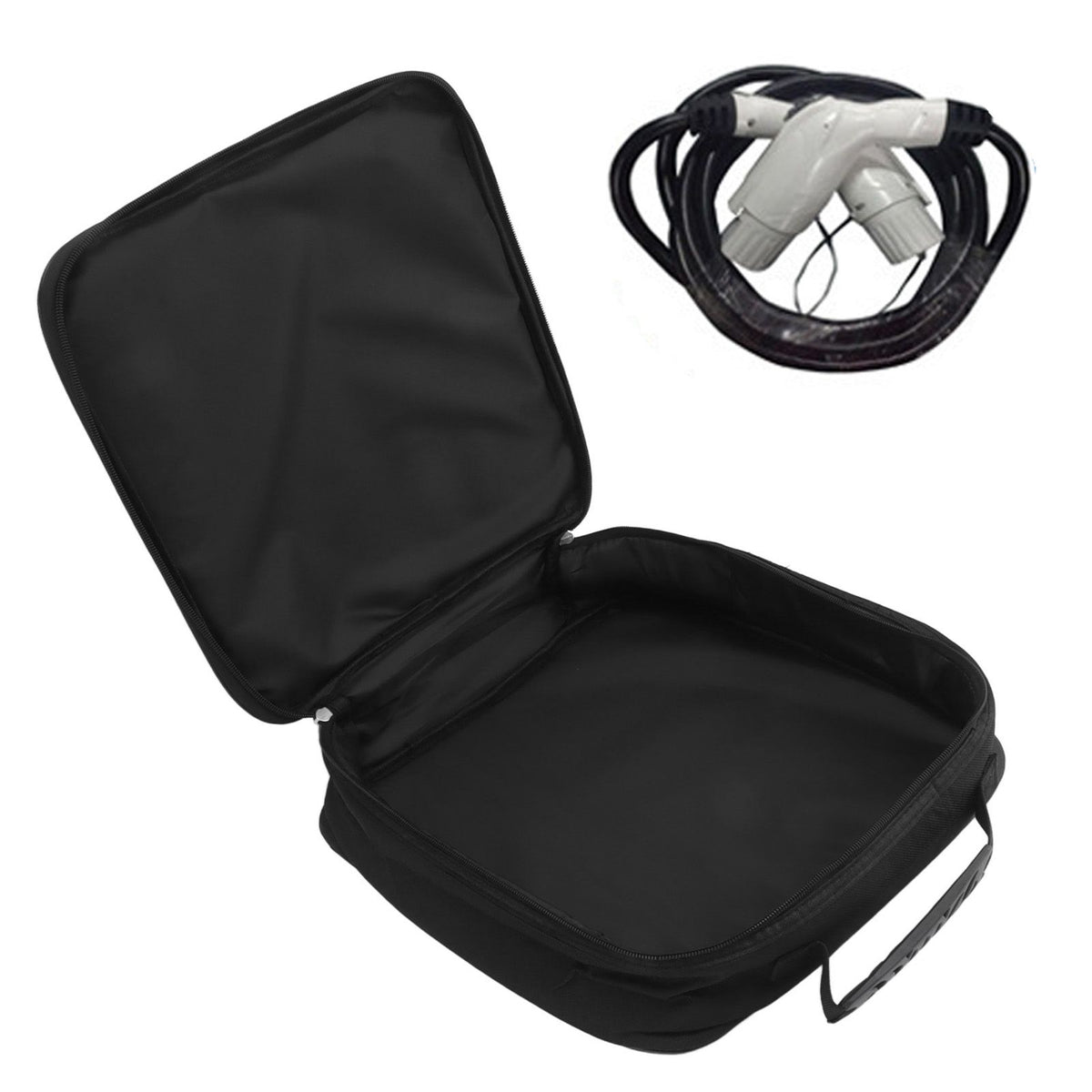 Cable Bag Waterproof Flame Retardant Heavy Duty Cable Management Storage Bag with Sturdy Carrying Handle Rectangle