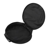Cable Bag Waterproof Flame Retardant Heavy Duty Cable Management Storage Bag with Sturdy Carrying Handle Round - Low Angle