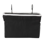 Bedside Storage Basket Hook Hanging Canvas Bag Rail Organization Shelf for Dormitory Office Living Room