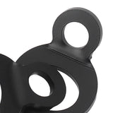 10PCS O Type Anchor Hooks Black Stainless Steel Tie Down Strapping Rings for Trailer Bike Truck - Extra Image