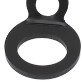 10PCS O Type Anchor Hooks Black Stainless Steel Tie Down Strapping Rings for Trailer Bike Truck - Extra Image