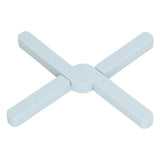 Silicone Trivet Thickened Foldable Heat Resistant Anti Slip Space Saving Collapsible Trivet for Home Kitchen Cooking Blue