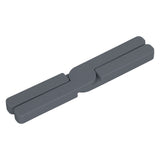 Silicone Trivet Thickened Foldable Heat Resistant Anti Slip Space Saving Collapsible Trivet for Home Kitchen Cooking Dark Gray