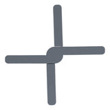 Silicone Trivet Thickened Foldable Heat Resistant Anti Slip Space Saving Collapsible Trivet for Home Kitchen Cooking Dark Gray