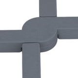 Silicone Trivet Thickened Foldable Heat Resistant Anti Slip Space Saving Collapsible Trivet for Home Kitchen Cooking Dark Gray - Extra Image