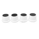 4Pcs Height Adjustable Furniture Riser Wear Resistant Non Slip Furniture Pads for Coffee Machine Sofa White - Side View