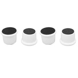 4Pcs Height Adjustable Furniture Riser Wear Resistant Non Slip Furniture Pads for Coffee Machine Sofa White