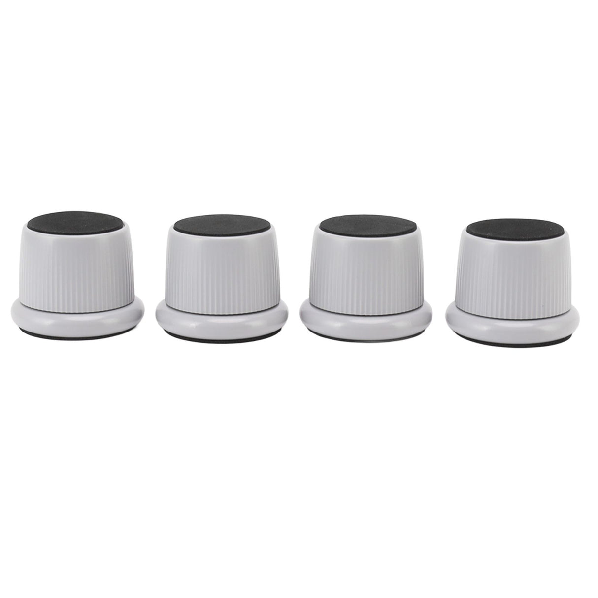 4Pcs Height Adjustable Furniture Riser Wear Resistant Non Slip Furniture Pads for Coffee Machine Sofa Grey