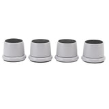 4Pcs Height Adjustable Furniture Riser Wear Resistant Non Slip Furniture Pads for Coffee Machine Sofa Grey