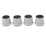 4Pcs Height Adjustable Furniture Riser Wear Resistant Non Slip Furniture Pads for Coffee Machine Sofa Grey - Front View