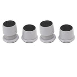 4Pcs Height Adjustable Furniture Riser Wear Resistant Non Slip Furniture Pads for Coffee Machine Sofa Grey - 45-Degree Angle