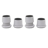 4Pcs Height Adjustable Furniture Riser Wear Resistant Non Slip Furniture Pads for Coffee Machine Sofa Grey
