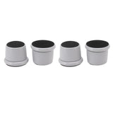 4Pcs Height Adjustable Furniture Riser Wear Resistant Non Slip Furniture Pads for Coffee Machine Sofa Grey - Close-Up Angle