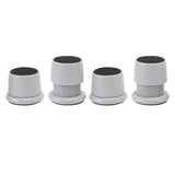 4Pcs Height Adjustable Furniture Riser Wear Resistant Non Slip Furniture Pads for Coffee Machine Sofa Grey