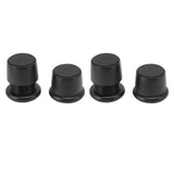4Pcs Height Adjustable Furniture Riser Wear Resistant Non Slip Furniture Pads for Coffee Machine Sofa Black - 45-Degree Angle
