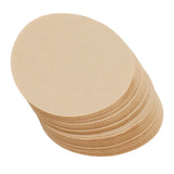 100Pcs 64mm Round Coffee Filter Unbleached Natural Coffee Filter Paper for 1 to 2 People Measure - Extra Image