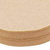 100Pcs 64mm Round Coffee Filter Unbleached Natural Coffee Filter Paper for 1 to 2 People Measure - Extra Image
