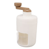 Manual Ice Crusher Hand Ice Shaver Machine Snow Cone Maker Drink DIY Set for Home Kitchen