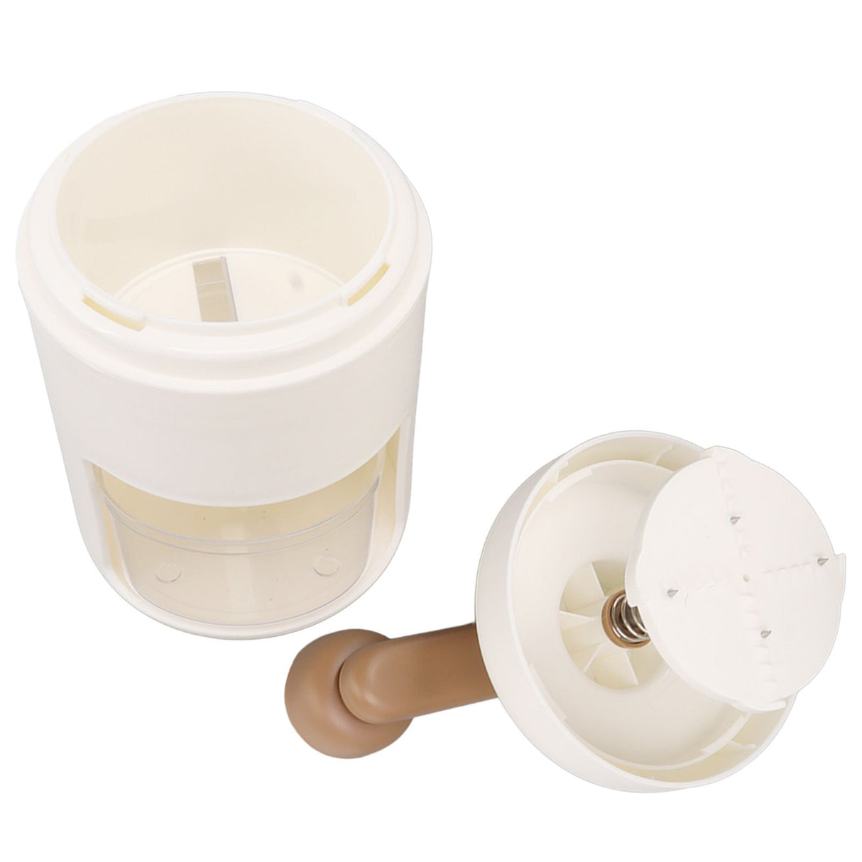 Manual Ice Crusher Hand Ice Shaver Machine Snow Cone Maker Drink DIY Set for Home Kitchen