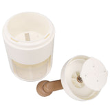 Manual Ice Crusher Hand Ice Shaver Machine Snow Cone Maker Drink DIY Set for Home Kitchen