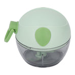 Manual Garlic Chopper Multifunctional Mini Hand Pull String Garlic Mincer Food Processor for Home Green