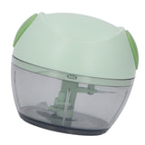 Manual Garlic Chopper Multifunctional Mini Hand Pull String Garlic Mincer Food Processor for Home Green