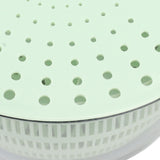 Salad Spinner Plastic Time Saving Fast Mixing Washable Rotatable Veggie Washer for Kitchen Green