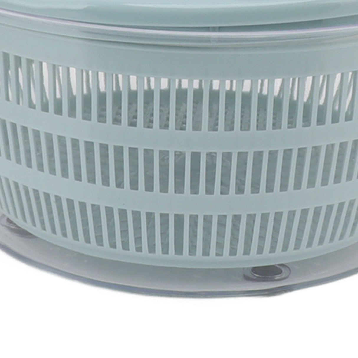 Salad Spinner Plastic Time Saving Fast Mixing Washable Rotatable Veggie Washer for Kitchen Blue