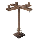 Hook and Ring Game for Four Players Wooden Hooks Fast Paced Interactive Game for Party Bar