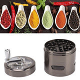 Manual Spice Grinder Zinc Alloy Portable Herb Mill Powder Grinding Machine for Household Use - Extra Image