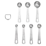 7 PCS Stainless Steel Measuring Spoons Set Small Measuring Teaspoons Baking Tool for Dry Or Liquid