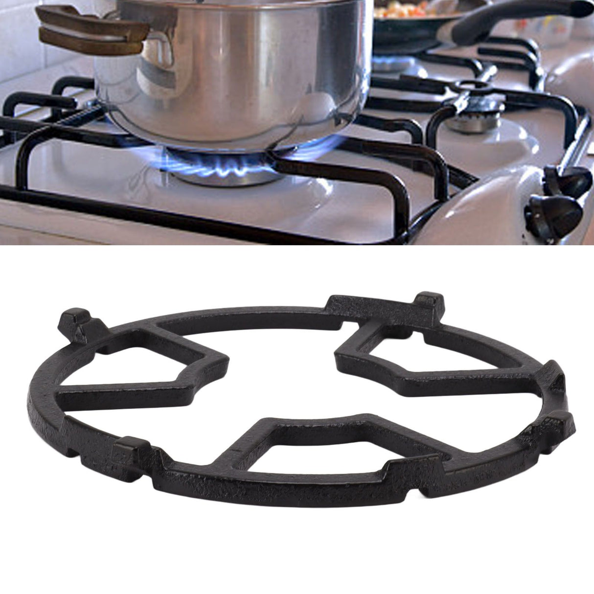 Cast Iron Wok Rack Universal Slip Resistant Gas Stove Wok Ring for Kitchen Accessories