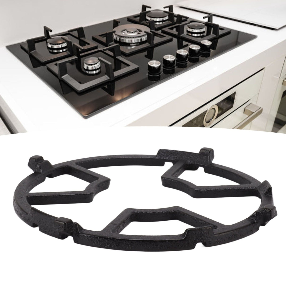Cast Iron Wok Rack Universal Slip Resistant Gas Stove Wok Ring for Kitchen Accessories