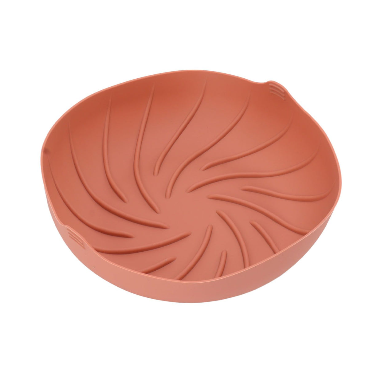 Fryer Silicone Liner Heat Resistant Silicone Fryer Liner Basket Reusable Round Fryers Silicone Pot for Home Kitchen Rose Red