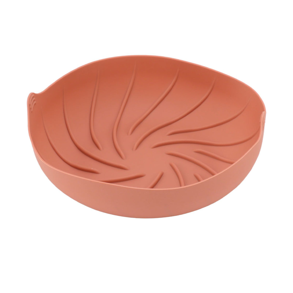 Fryer Silicone Liner Heat Resistant Silicone Fryer Liner Basket Reusable Round Fryers Silicone Pot for Home Kitchen Rose Red