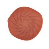 Fryer Silicone Liner Heat Resistant Silicone Fryer Liner Basket Reusable Round Fryers Silicone Pot for Home Kitchen Rose Red - 45-Degree Angle
