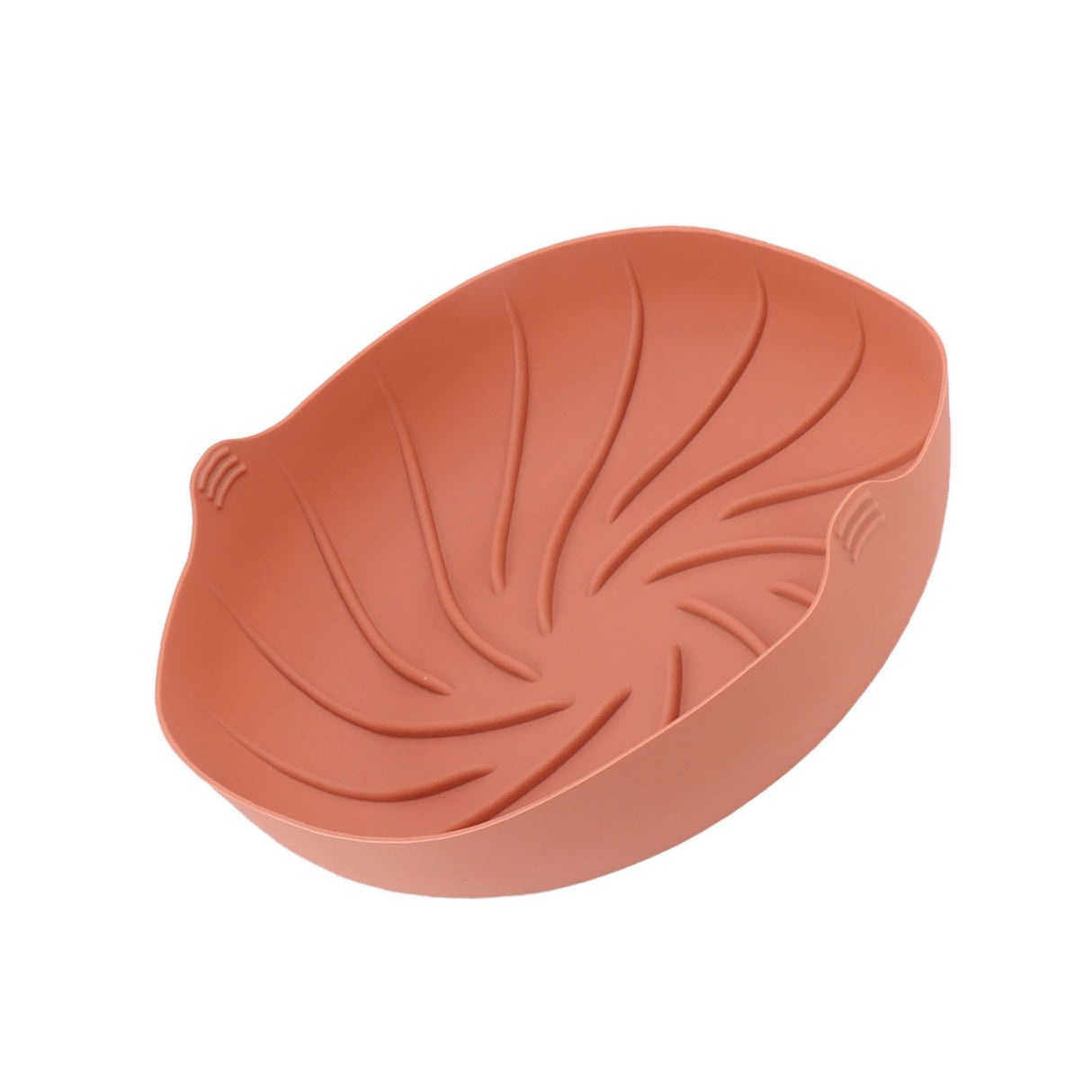 Fryer Silicone Liner Heat Resistant Silicone Fryer Liner Basket Reusable Round Fryers Silicone Pot for Home Kitchen Rose Red