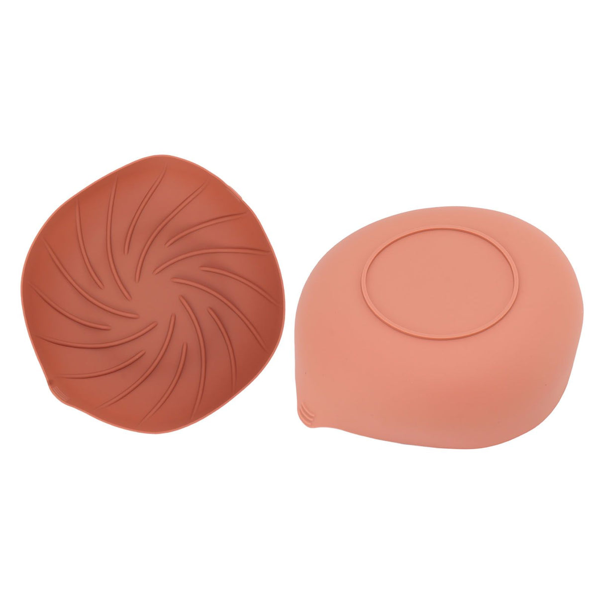 Fryer Silicone Liner Heat Resistant Silicone Fryer Liner Basket Reusable Round Fryers Silicone Pot for Home Kitchen Rose Red