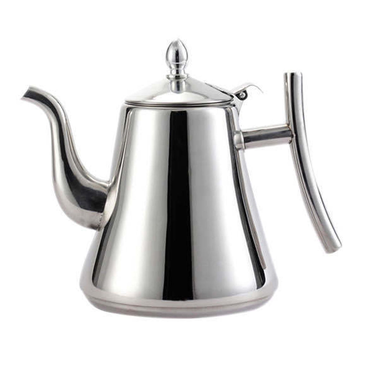 1.2L Stainless Steel Teapot with Filter Screen Thickened Coffee Pot Hotel Restaurant Cold Kettle