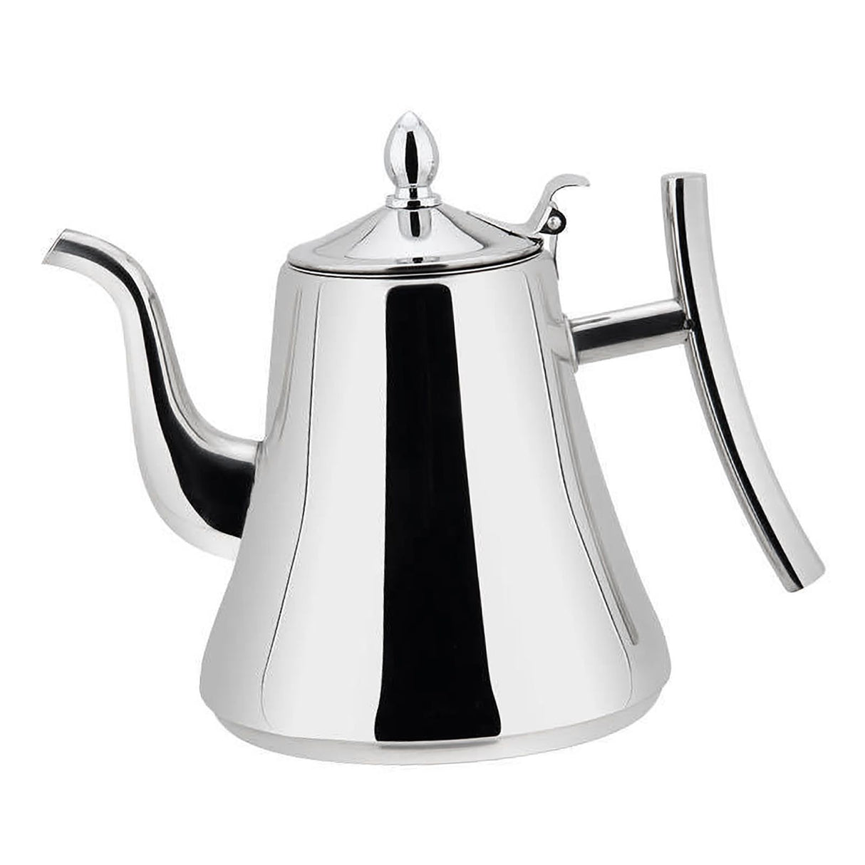 1.2L Stainless Steel Teapot with Filter Screen Thickened Coffee Pot Hotel Restaurant Cold Kettle