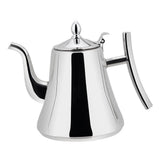 1.2L Stainless Steel Teapot with Filter Screen Thickened Coffee Pot Hotel Restaurant Cold Kettle