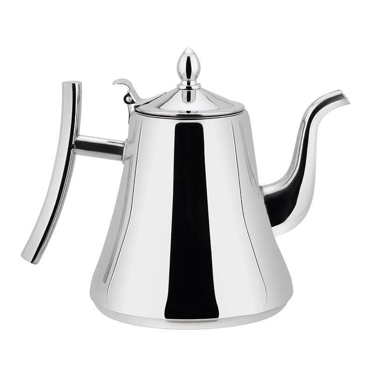 1.2L Stainless Steel Teapot with Filter Screen Thickened Coffee Pot Hotel Restaurant Cold Kettle