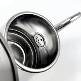 1.2L Stainless Steel Teapot with Filter Screen Thickened Coffee Pot Hotel Restaurant Cold Kettle