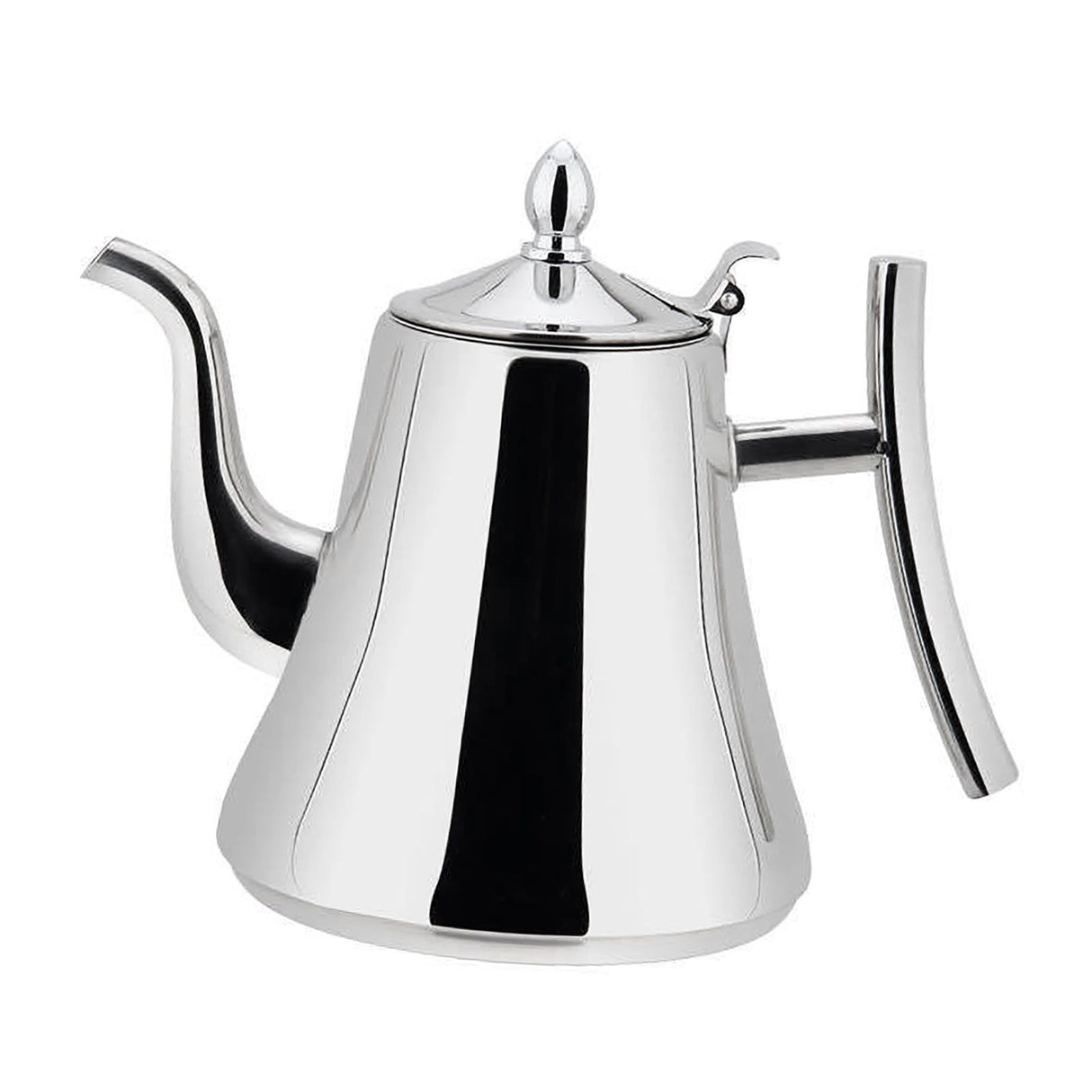 1.2L Stainless Steel Teapot with Filter Screen Thickened Coffee Pot Hotel Restaurant Cold Kettle