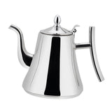 1.2L Stainless Steel Teapot with Filter Screen Thickened Coffee Pot Hotel Restaurant Cold Kettle - Extra Image