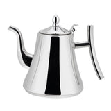 1.2L Stainless Steel Teapot with Filter Screen Thickened Coffee Pot Hotel Restaurant Cold Kettle