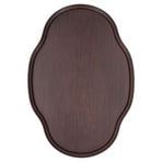 Tea Tray Walnut Color Multifunctional Textured Bamboo Coffee Table Tray for Guest Reception