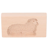 Animal Cookie Mold Lovely Vivid Wooden Biscuit Press Stamp Easy Demoulding Smoothly Cookie Mold Lamb
